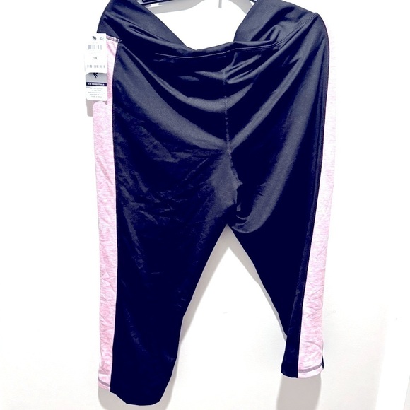 ID Ideology Women's Colorblocked Cropped Leggings Pink phalaeno Size 1X - Picture 8 of 11